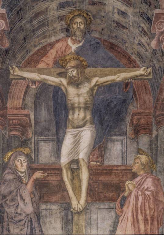 Opera Santa Maria Novella – Masaccio-La-Trinitau0300-Cristo-in-croce